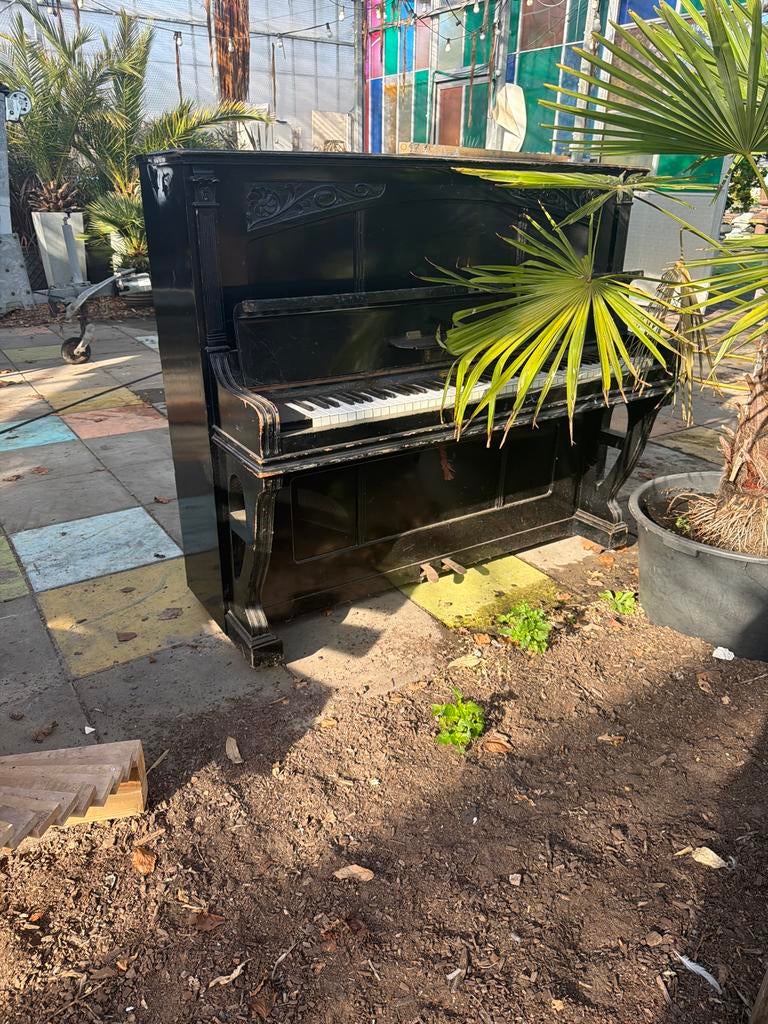 Decoratieve Piano voor Sfeervulling of Etalage, Muziek en Instrumenten, Piano's, Ophalen of Verzenden, Gebruikt, Zwart, Piano