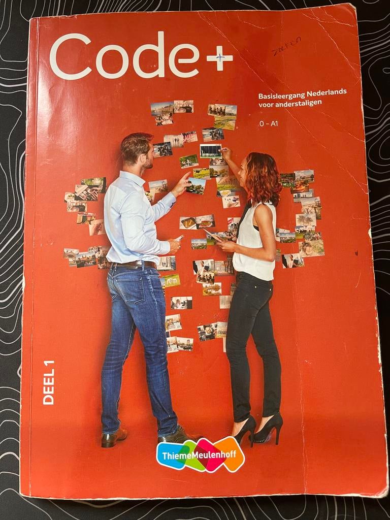 Code+ deel 1 - Basisleergang Nederlands voor anderstaligen, Ophalen of Verzenden, Alpha, Zo goed als nieuw, Overige niveaus