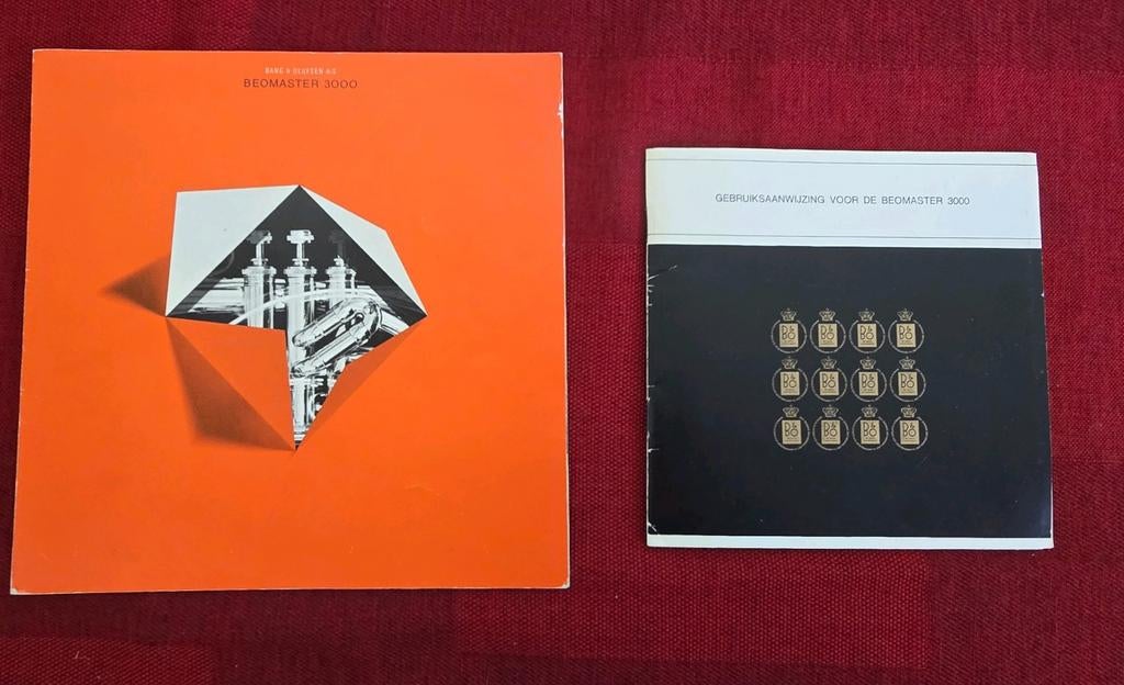 Vintage gebruiksaanwijzing en folder Beomaster 3000., Audio, Tv en Foto, Versterkers en Receivers, Ophalen of Verzenden, Minder dan 60 watt