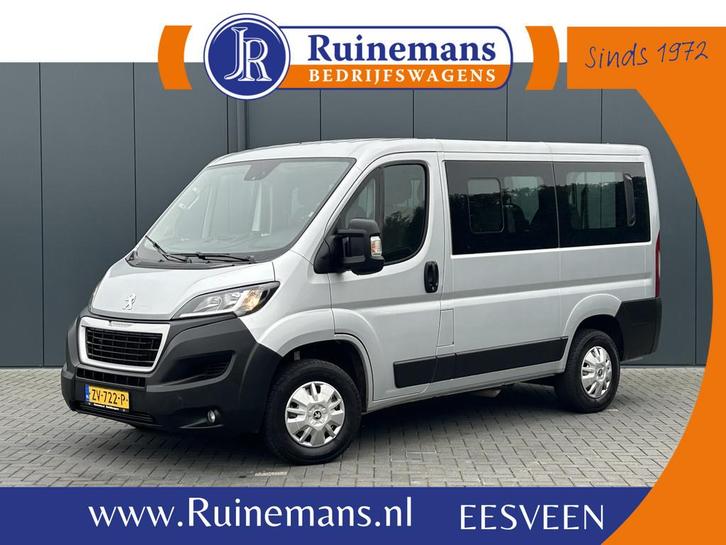 Peugeot Boxer 2.2 BlueHDI 141 PK / EURO 6 / L1H1 / 9 PERSOON, Auto's, Bestelauto's, Bedrijf, Te koop, ABS, Airbags, Airconditioning