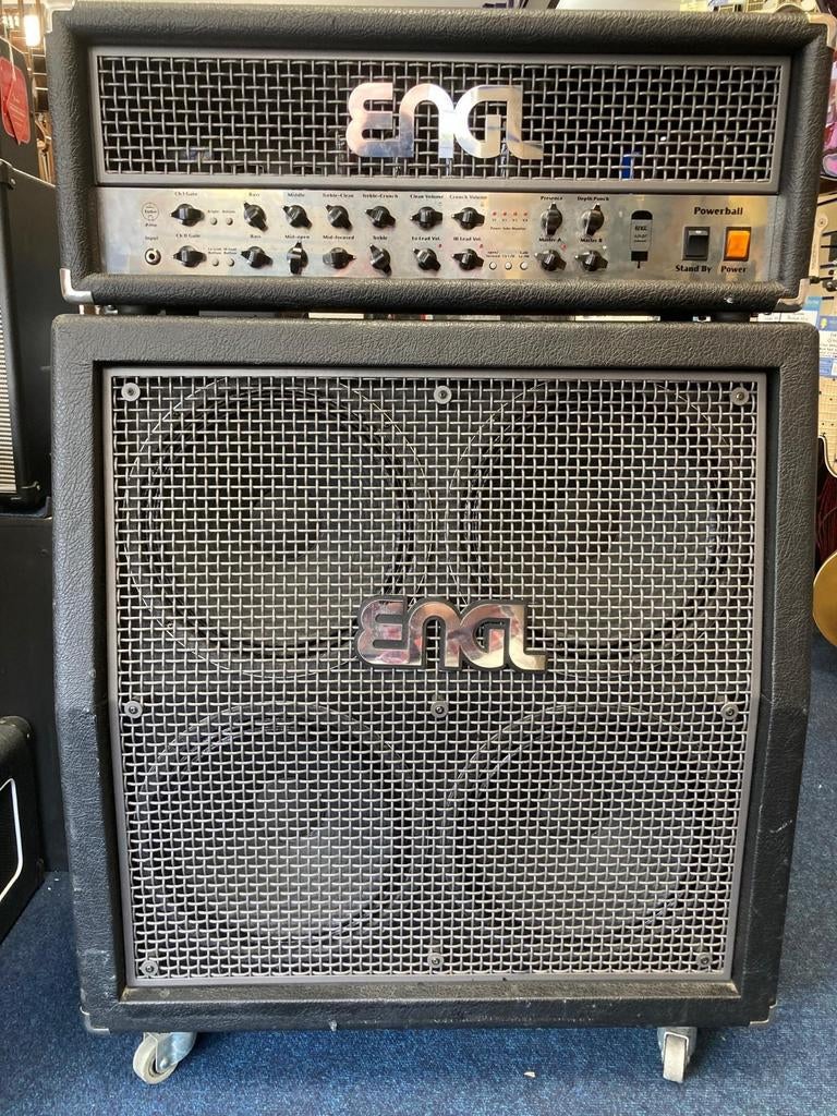 Engl powerball met 4x12 cab en z5 switch, Muziek en Instrumenten, Ophalen, Gebruikt, 100 watt of meer