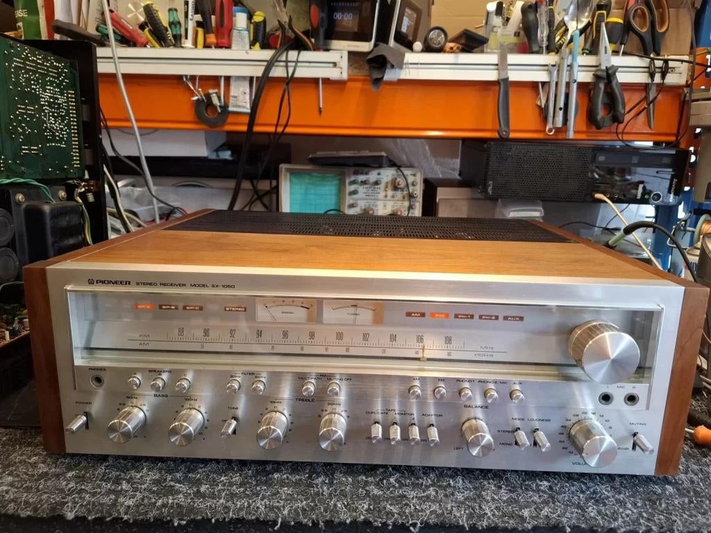 PIONEER SX-1050 Receiver, Audio, Tv en Foto, Versterkers en Receivers, Refurbished, Stereo, 120 watt of meer, Pioneer, Ophalen of Verzenden