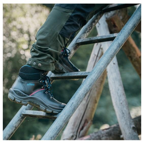 Atlas Anatomic Bau 500 Hoog S3 + KN | Maten 39 t/m 48, Tuin en Terras, Werkkleding, Werkschoenendeal, Atlas, Marktplaats@werkschoenendeal.nl