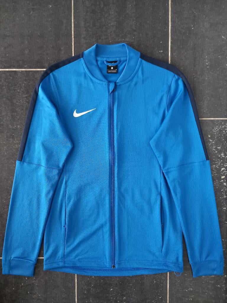 Nike Dri-Fit Trainingsvest Trainingsjas mt S kl blauw nieuw!, Nike Sportswear Dri-Fit, Blauw, Nieuw, Ophalen of Verzenden