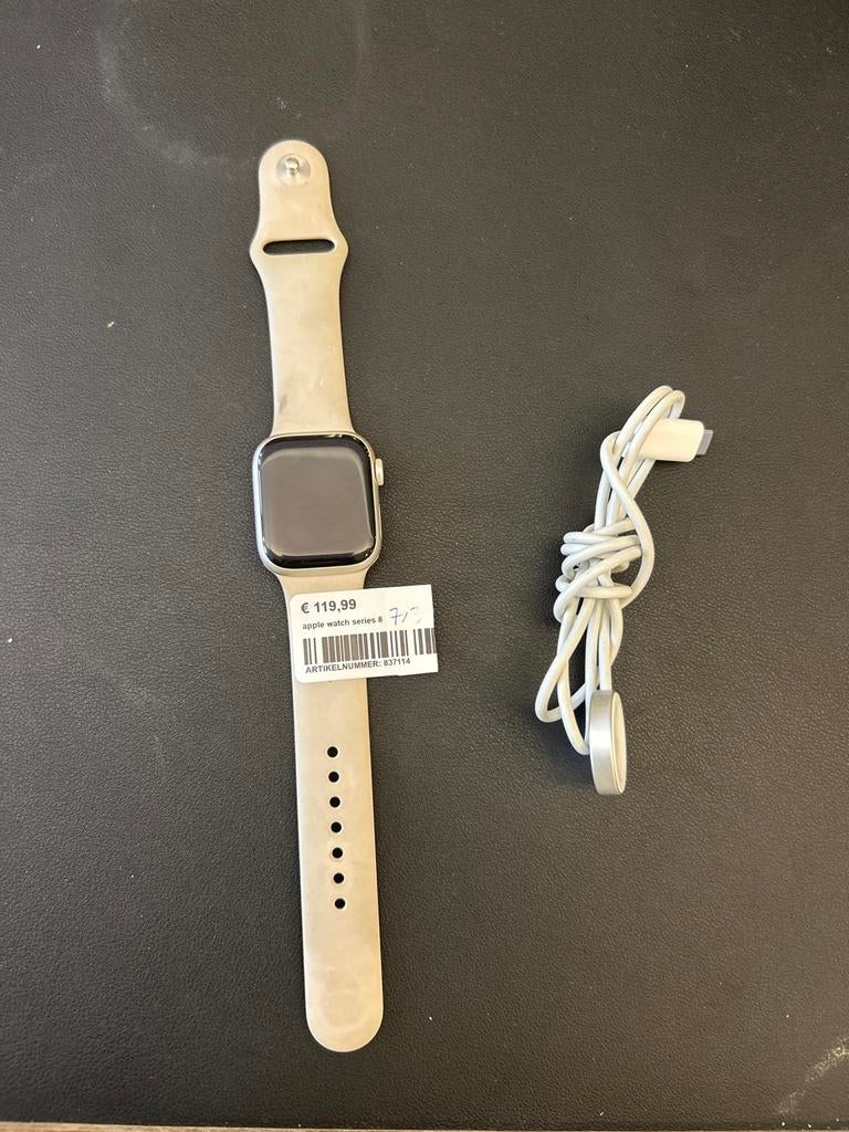 Apple Watch Series 8, Sieraden, Tassen en Uiterlijk, Smartwatches, Hartslag, IOS, Ophalen of Verzenden, Zo goed als nieuw
