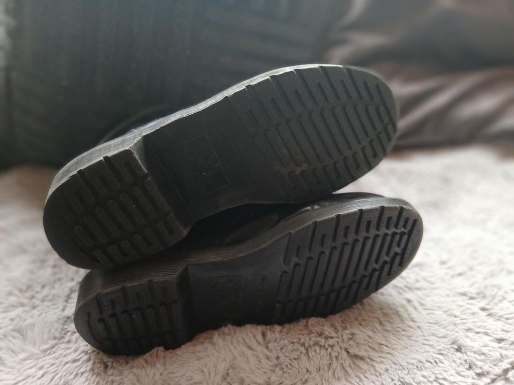 Zwarte dr martens maat 39 Mono black, Kleding | Dames, Schoenen, Ophalen of Verzenden, Zwart