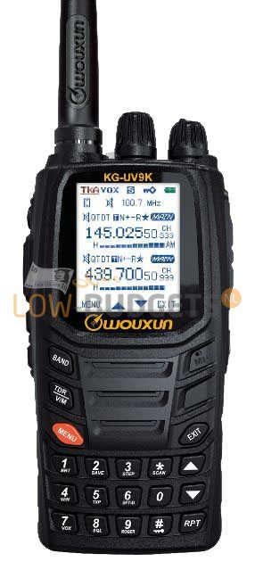 Wouxun KG-UV9K Dualband Portofoon Cross-band, Auto diversen, Verzenden