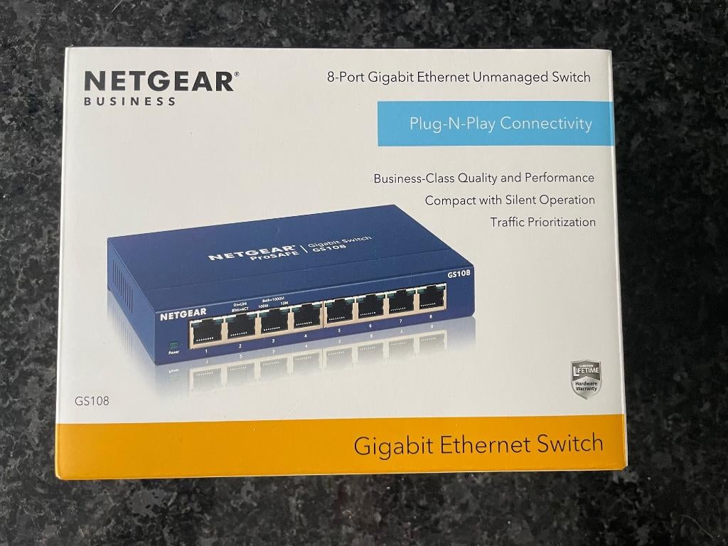 Diverse Netgear Netwerkswitches in Nieuwstaat!, Ophalen of Verzenden, Zo goed als nieuw