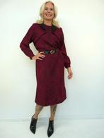 *Abfab Vintage Wollen Jurk uit Italie 44*, Ophalen of Verzenden, Zo goed als nieuw, Maat 42/44 (L), Knielengte