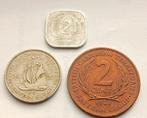 Oude Munten Oost Caribische Staten Brits Caribbean Engeland, Ophalen of Verzenden, Buitenland, Munten