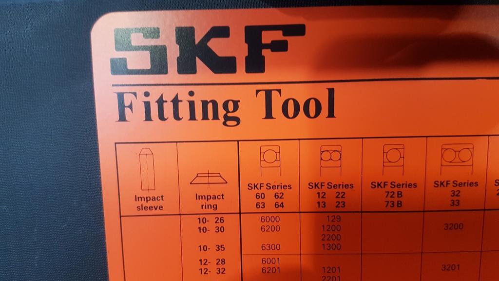 SKF LAGER slagbus set compleet met hamer, Ophalen of Verzenden, Nieuw