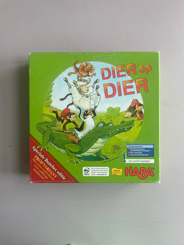 Dier op Dier (HABA), Een of twee spelers, Ophalen of Verzenden, Gebruikt, HABA