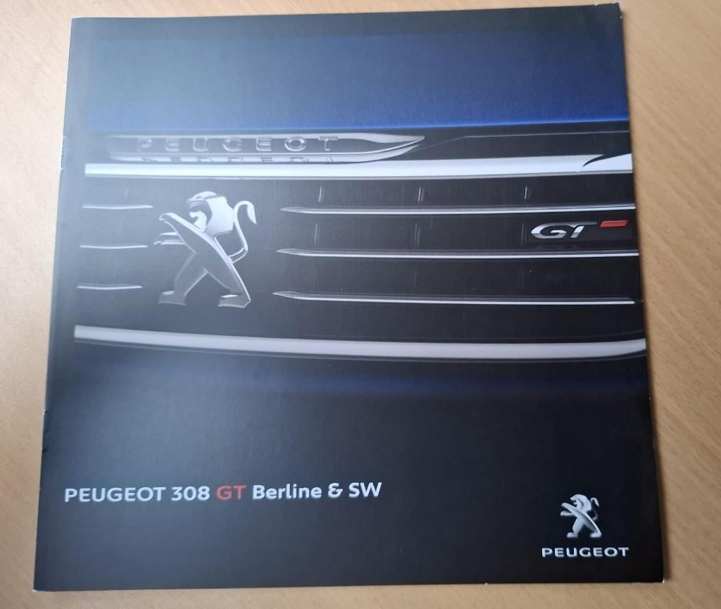 Peugeot 308 GT brochure (2014), Verzenden, Zo goed als nieuw, Peugeot