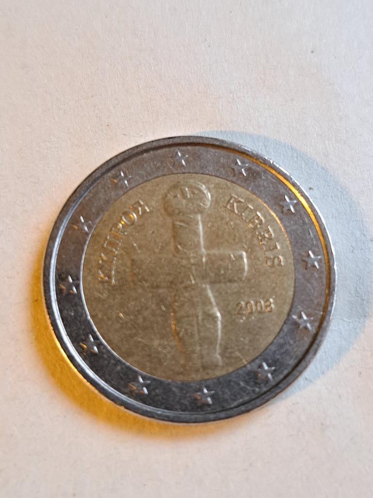 2 euro Cyprus 2008, Postzegels en Munten, Munten | Europa | Euromunten, Ophalen of Verzenden, Cyprus, 2 euro