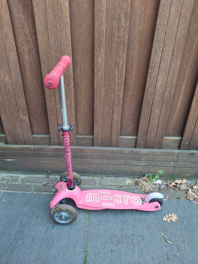 Micro mini step roze, Fietsen en Brommers, Steps, Ophalen of Verzenden, Zo goed als nieuw, Gewone step