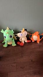 2 pokemon knuffels  50 cm en 65 cm en 1 draak knuffel 70 cm, Kinderen en Baby's, Ophalen, Zo goed als nieuw, Overige typen