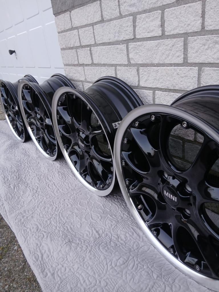 Velgen Mini Cooper S R98 en andere Mini's Webspoke.  Nieuw, Auto-onderdelen, Ophalen, Velg(en), Nieuw, 17 inch