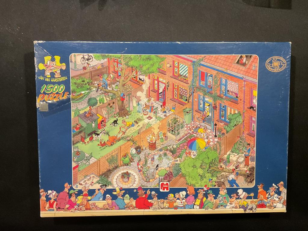 Jan van Haasteren   De buren, Ophalen of Verzenden, 500 t/m 1500 stukjes, Gebruikt, Legpuzzel