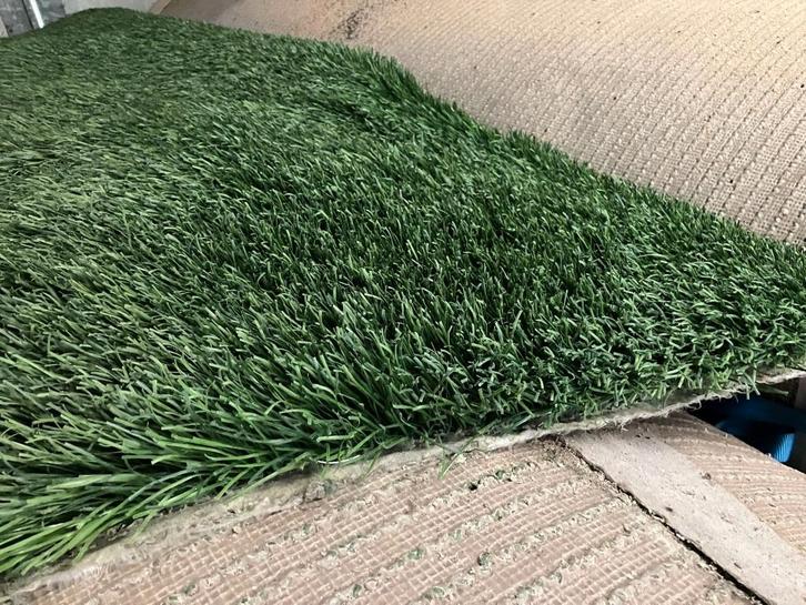 Kunstgras 2de hands, hergebruikt kunstgras, Tuin en Terras, Gras en Kunstgras, Gebruikt, Kunstgras, 20 m² of meer, Ophalen