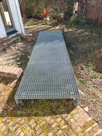 Brug over vijver. Tuinbrug/Vijverbrug (3,7m x 1,0m) Metaal, Tuin en Terras, Ophalen