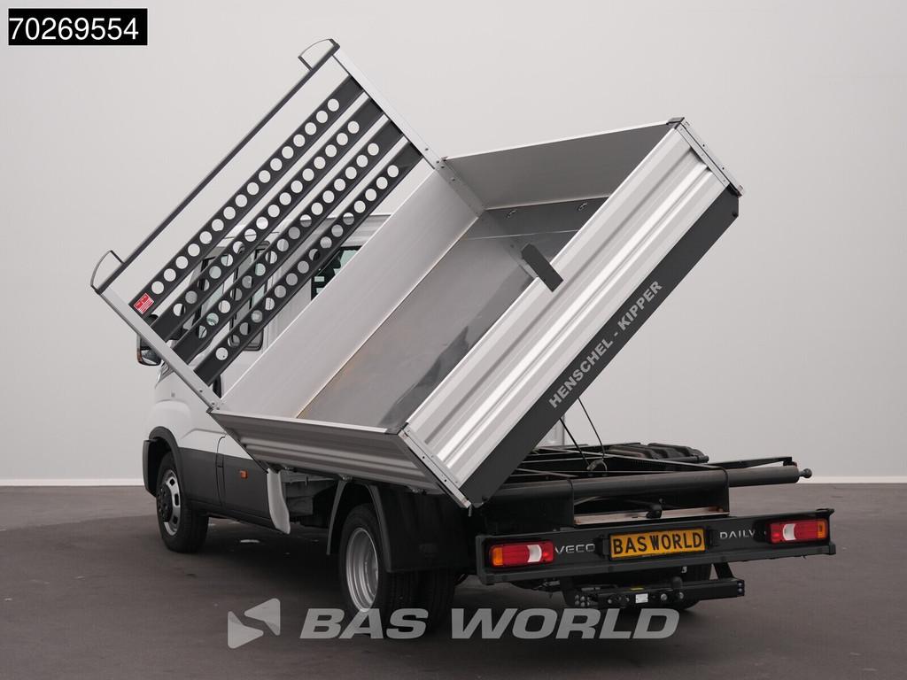 Iveco Daily 35C21 BPM VRIJ! 3 zijdige Kipper Dubbel Cabine 2, Auto's, Bestelauto's, Automaat, Stof, 4 cilinders, Iveco