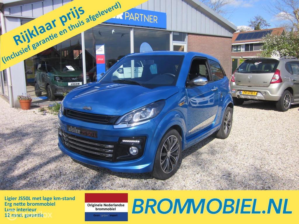 Ligier JS50L Elegance luxe brommobiel met lage km-stand., Gebruikt, Ligier