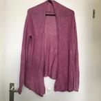 Esprit 100% linnen roze gebreid vestje Maat M trendkleur, Verzenden, Zo goed als nieuw, Maat 38/40 (M), Roze