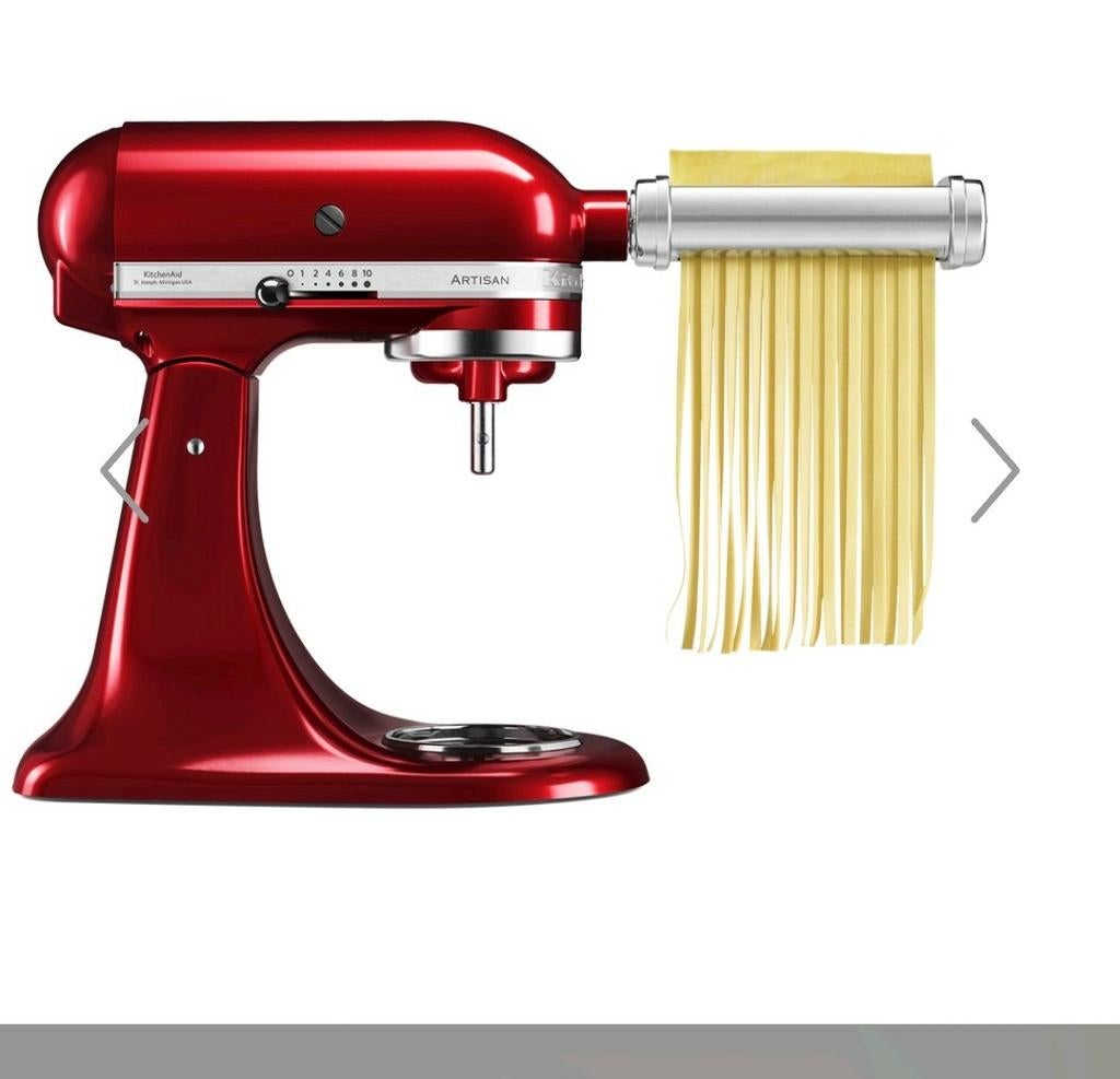 KitchenAid pasta maker nieuwstaat, Witgoed en Apparatuur, Keukenmixers, Zo goed als nieuw, Ophalen of Verzenden