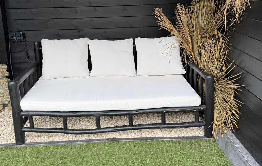 Tuinbank 180 cm, Tuin en Terras, Tuinbanken, Ophalen, Gebruikt, Hout