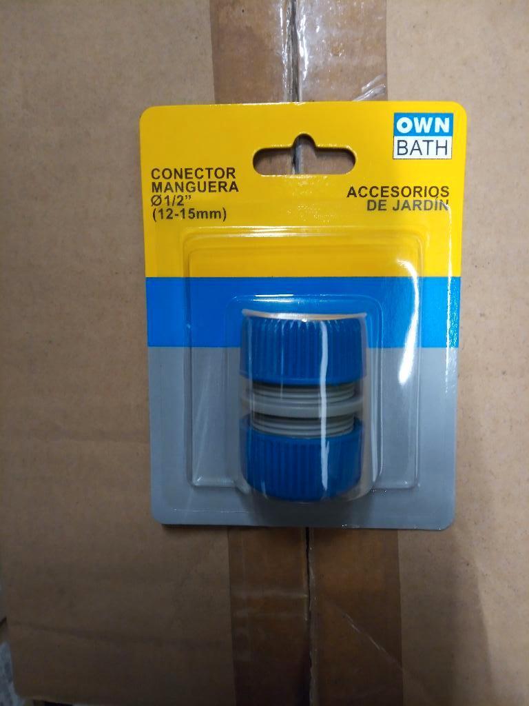 Tuinslang Koppeling 1/2"-5/8" Bimat in blister, Ophalen of Verzenden, Nieuw, Tuinslangkoppeling