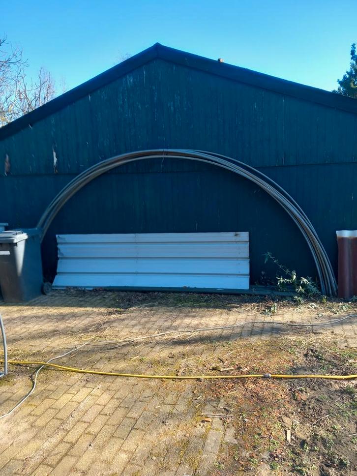Tunnelbogen 8 stuks 4.80 m voor kweekkas of tunnelkas, Tuin en Terras, Kassen, Ophalen of Verzenden