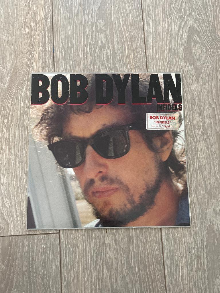 Bob Dylan lp infidels, Gebruikt, Inclusief binnenhoes, Ophalen of Verzenden, 1970 - 1979