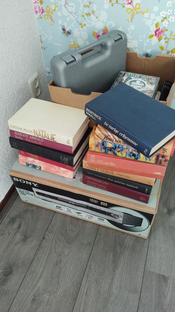 Doos vol Koningsdagmarkt spullen, Diversen, Ophalen, Gebruikt