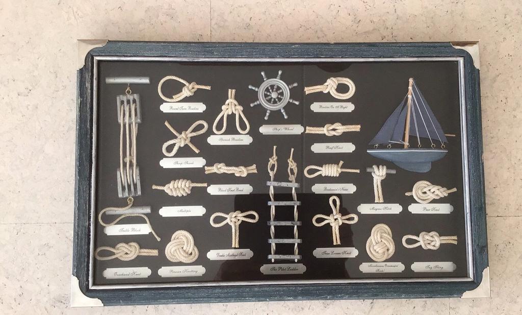 Nautisch knopenbord, Ophalen of Verzenden