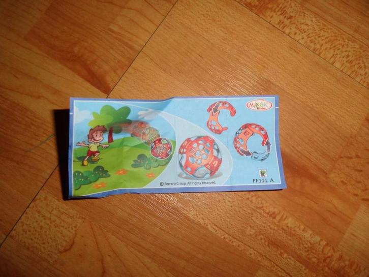 bal FF111 A uit ferrero surprise eieren, Verzamelen, Verrassingseieren, Zo goed als nieuw, Ophalen of Verzenden