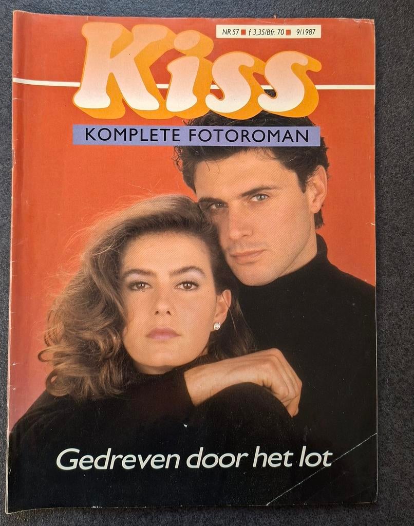 Kiss Complete fotoroman nr 57 ( 9- 1987), Ophalen of Verzenden, Gelezen