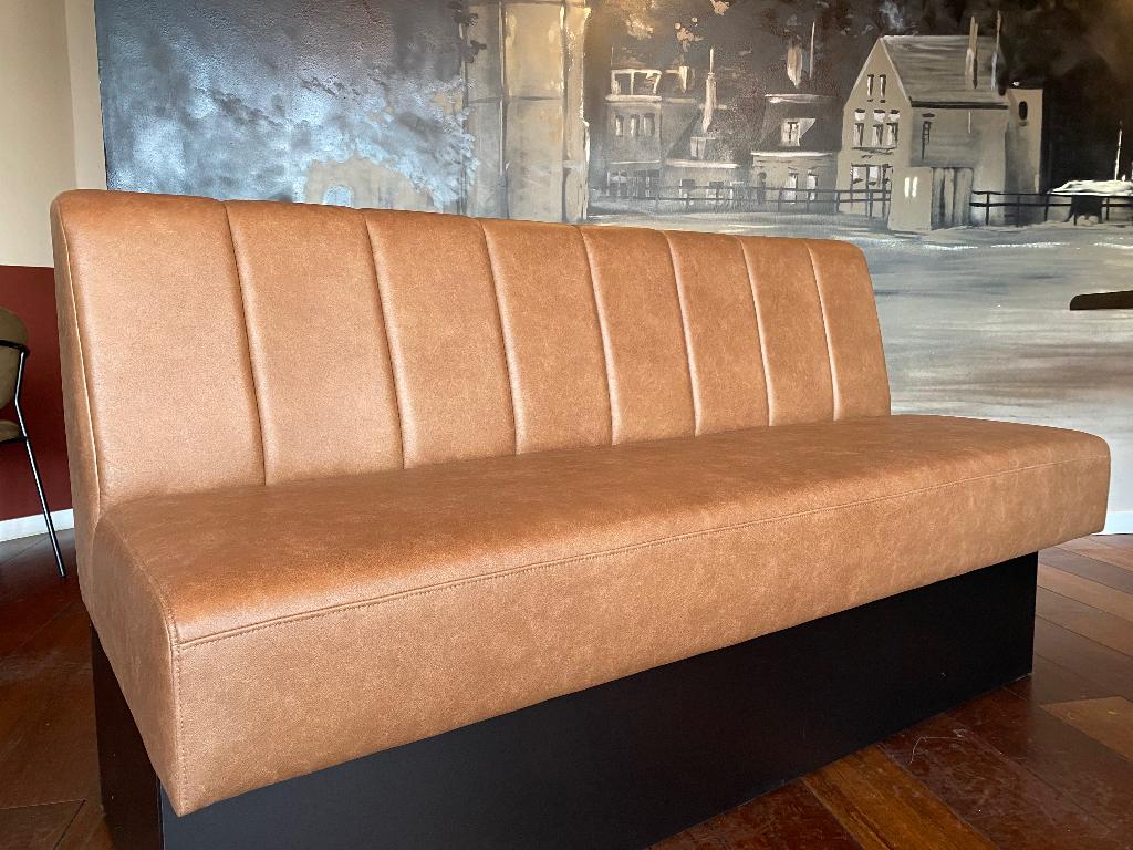 Wandbank Horeca - GLOEDNIEUW, Ophalen, Overige maten, Minder dan 75 cm, Rechte bank