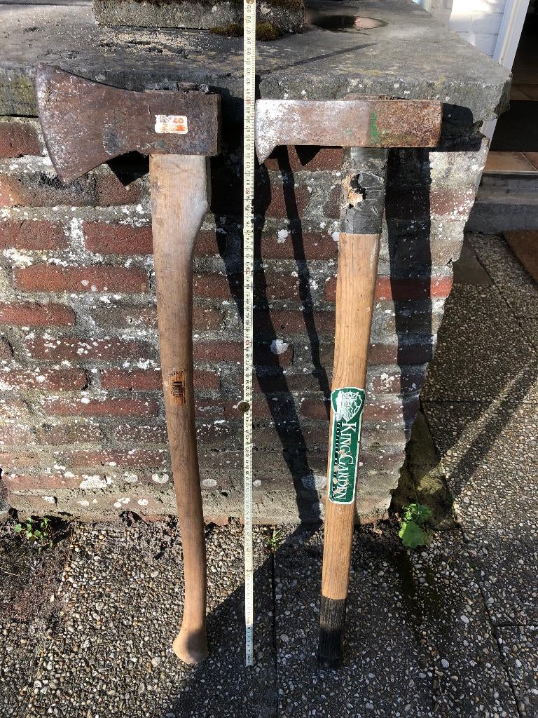 kloofbijl en hakbijl, Tuin en Terras, Ophalen, Gebruikt, Bijl