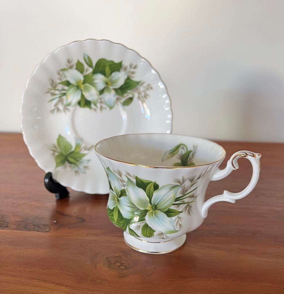 Royal Albert kopjes met schotels 4 x, Ophalen of Verzenden