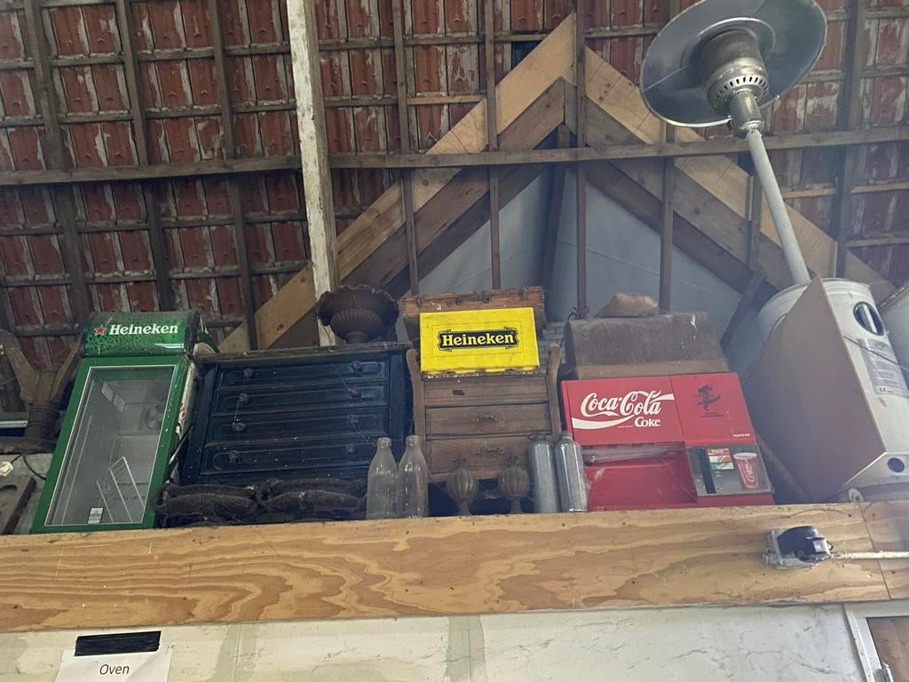 Coca-Cola en Heineken Reclame items, Verzamelen, Ophalen of Verzenden, Gebruikt, Reclamebord