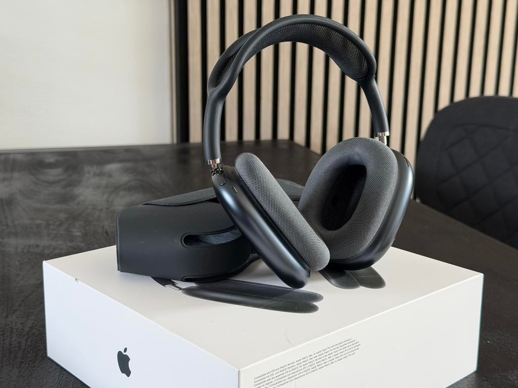 Apple AirPods Max USB-C, Middernacht, Audio, Tv en Foto, Koptelefoons, Zo goed als nieuw, Over oor (circumaural), Draadloos, Ophalen