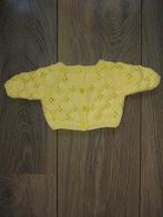 Geel vestje met gaatjes voor baby born pop, Ophalen of Verzenden, Nieuw, Babypop