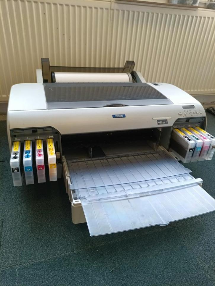 Epson Stylus Pro 4000 sublimatie printer met toebehoren, Computers en Software, Printers, Gebruikt, Printer, Ophalen