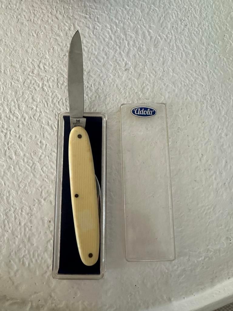 Duits ww2 Vintage Solingen mes in doosje - ca. 1940, Verzamelen, Militaria | Tweede Wereldoorlog, Ophalen of Verzenden