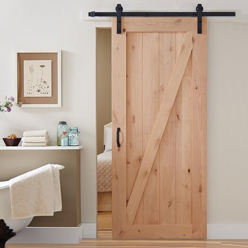 Eiken Loftdeur | Barndeur | Schuifdeur A-kwaliteit, Niet ingevuld, 80 tot 100 cm, Binnendeur, Niet ingevuld