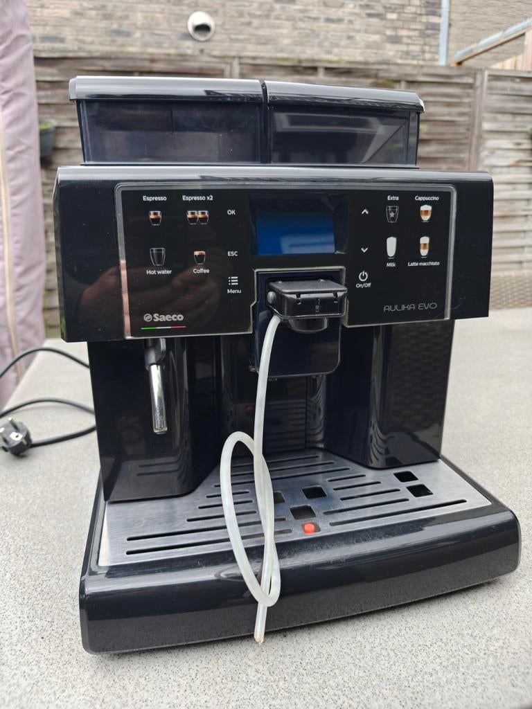 Saeco Aulika Evo Koffiemachine - Professionele Kwaliteit, Witgoed en Apparatuur, Koffiezetapparaten, Gebruikt, 10 kopjes of meer