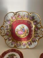 Taart plateau met 6 schotels  voor de liefhebber, Antiek en Kunst, Ophalen