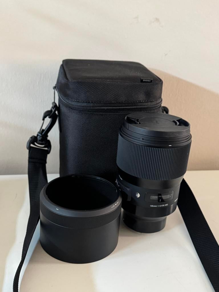 Sigma 135mm F/1.8 DG HSM ART Sony e mount, Audio, Tv en Foto, Fotografie | Lenzen en Objectieven, Ophalen of Verzenden, Zo goed als nieuw