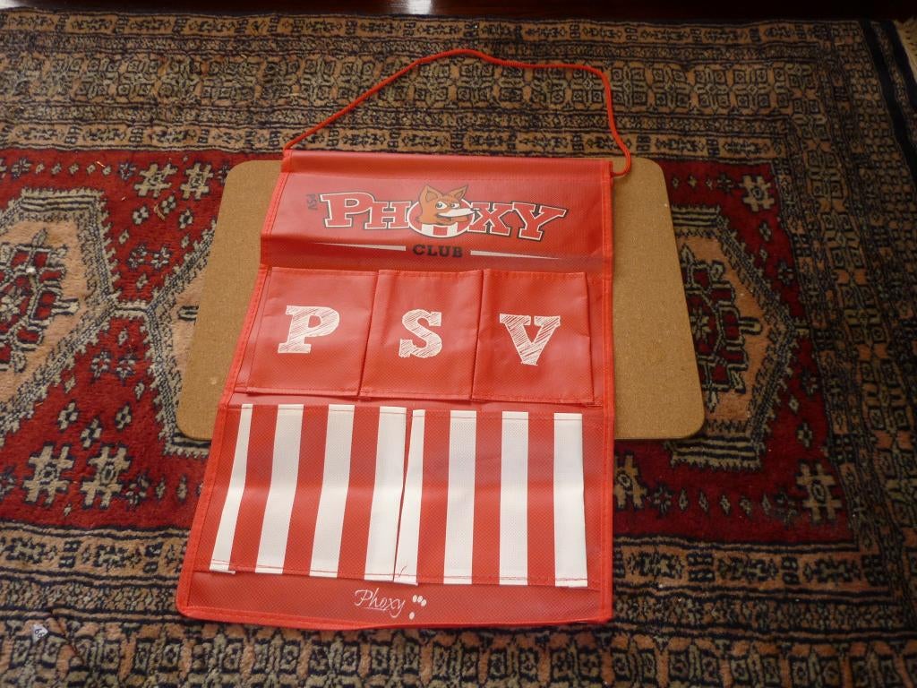 Wandorganizer van de Phoxy club van PSV jonge supporters, Ophalen of Verzenden, Zo goed als nieuw, PSV, Overige typen