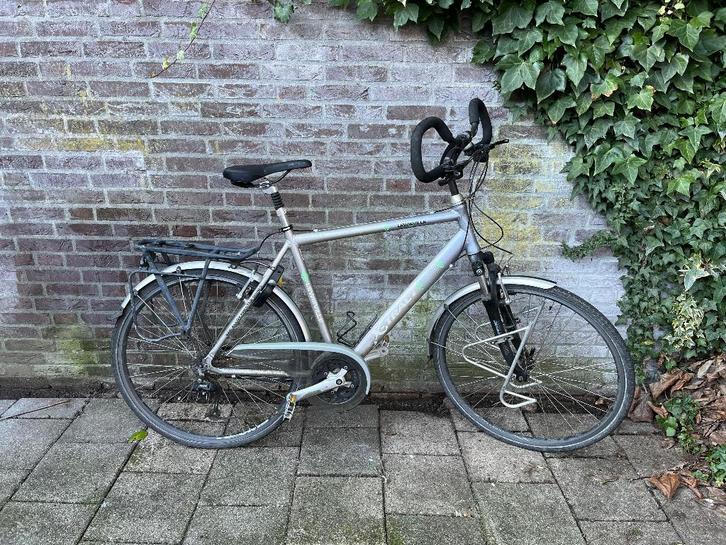 Trackingfiets, Fietsen en Brommers, Fietsen | Heren | Herenfietsen, Gebruikt, Overige merken, 57 tot 61 cm, Versnellingen, Ophalen